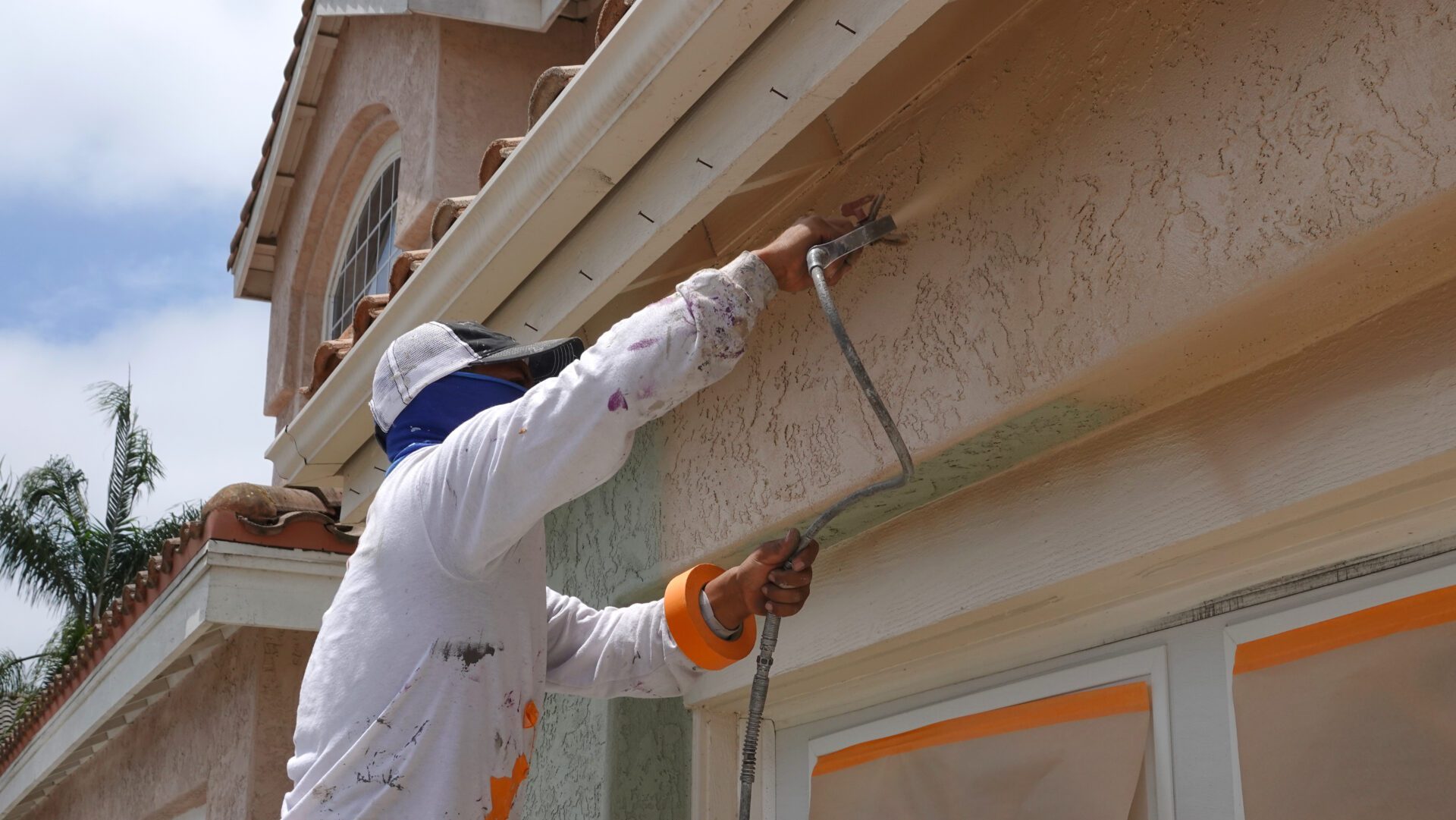 Stucco Spraying